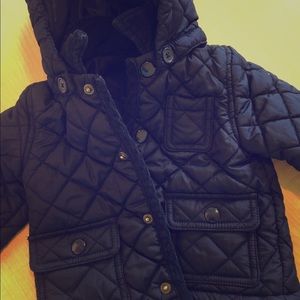 3-6 month hooded fall jacket.